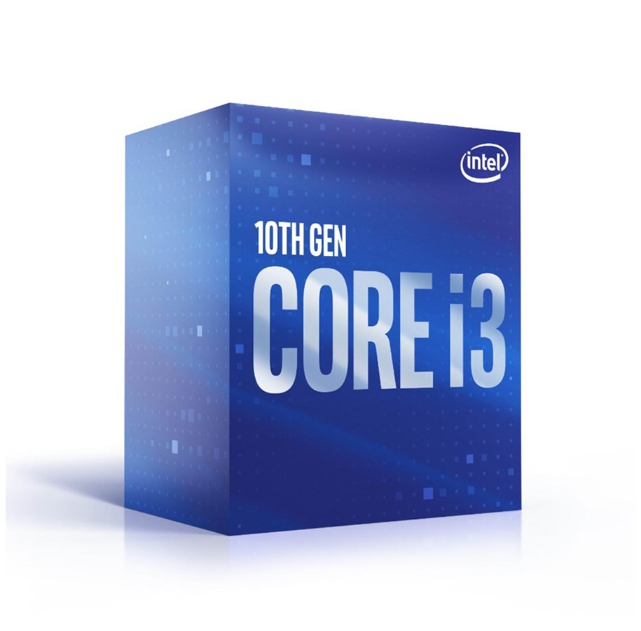 CPU - Intel Core i3-10105 Comet Lake CPU - 4 kerner - 3.7 GHz - Intel LGA1200 - Intel Boxed (med køler) - BX8070110105