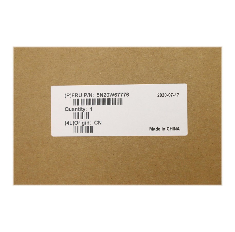 Tastatur - Lenovo Chicony - Bærbar tastatur - til udskiftning - Italiensk - Sort - 5N20W67776