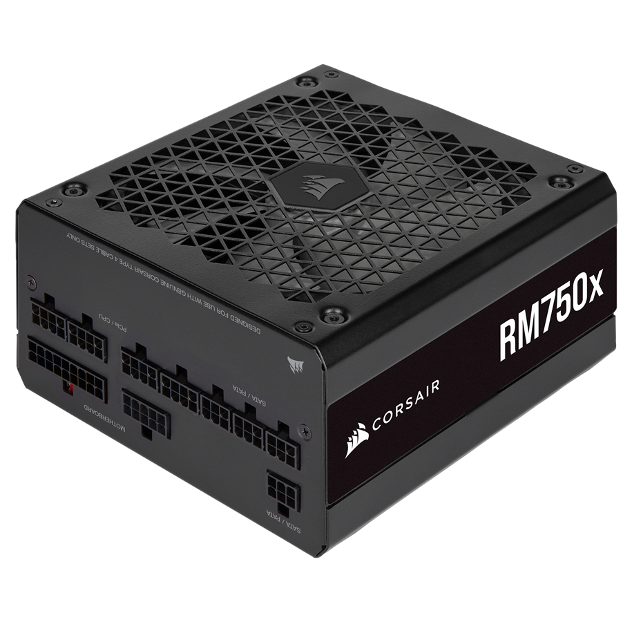 Strømforsyning - Corsair RM750x (2021) Strømforsyning - 750 Watt - 135 mm - ATX 2.4 - 80 Plus Gold certified - CP-9020199-EU