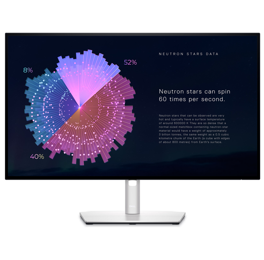 Skærm - 27" Dell UltraSharp U2722DE - 2560x1440 (QHD) - 60Hz - IPS - 90W USB-C - DELL-U2722DE