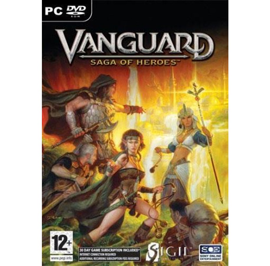 Spil - Vanguard Saga of Heroes - Windows - MMORPG - 4020628500993