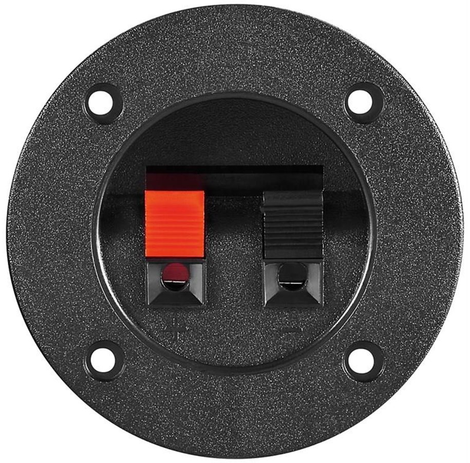 Audio kabel - Pro Speaker terminal 2x - round - 4040849112539