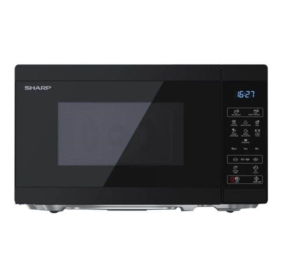 Mikro/miniovn - Sharp YC-MS02E-B - microwave oven - freestanding - black - YC-MS02E-B