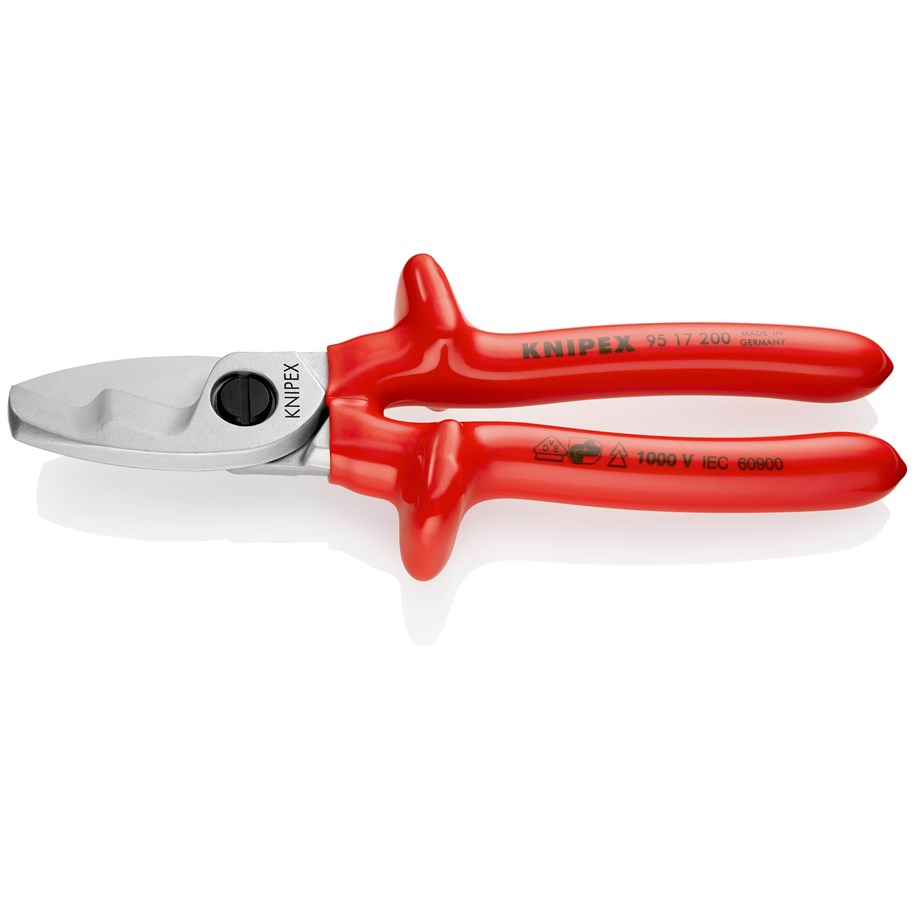 Værktøj - KNIPEX Kabelsaks - 95 17 200