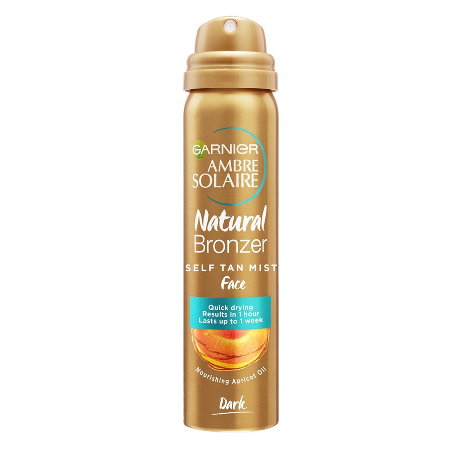 Kropspleje - Garnier Ambre Solaire Bronzer Quick Drying Dark Self Tan Face Mist - XDK02764