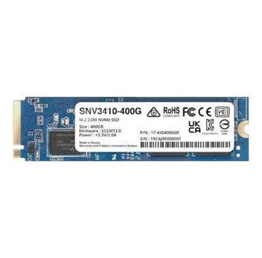SSD - Synology SNV3410 M.2 NVMe SSD - 400GB - SNV3410-400G