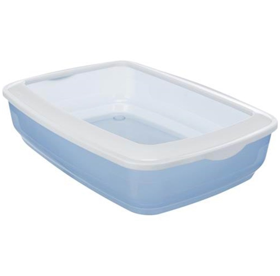 Katte - Trixie Mio cat litter tray with rim 32 × 12 × 43 cm - Assorted - TX4040