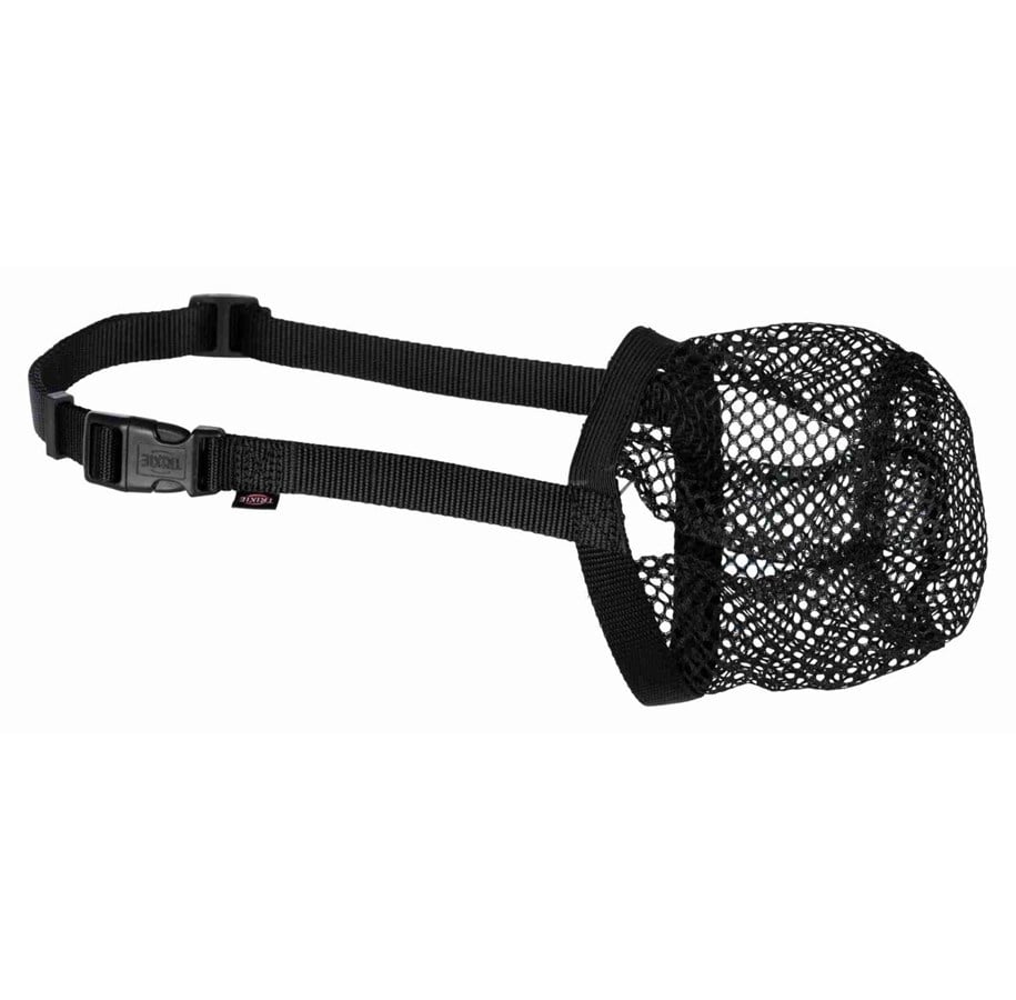 Hunde - Trixie Poisoned Bait Protection Sort L 32cm Næseomkreds - TX17595