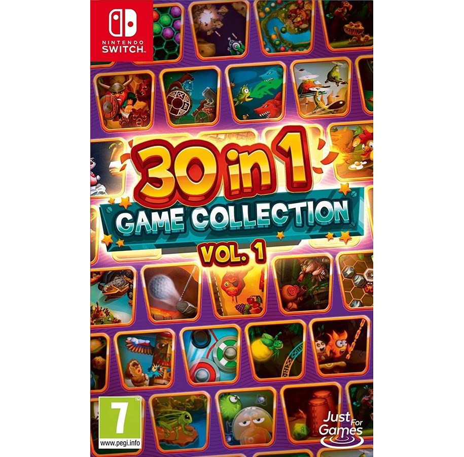 Spil - 30-in-1 Game Collection: Vol. 1 (Code in a Box) - Nintendo Switch - Fest - 3700664528168