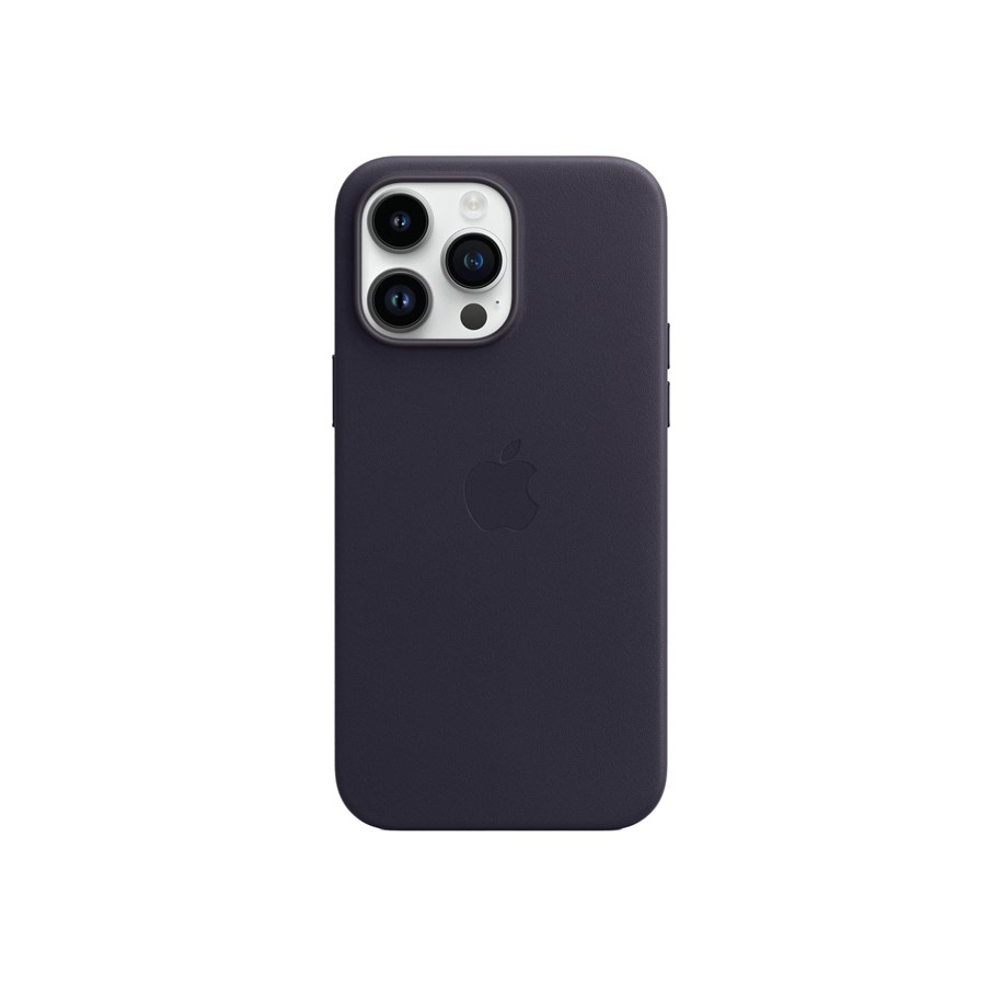 Mobil - Covers & Cases - Apple iPhone 14 Pro Max Leather Case with MagSafe - Ink - MPPP3ZM/A