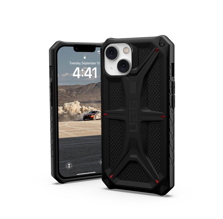 Mobil - Covers & Cases - UAG Monarch - kevlar black - iPhone 14 - 114032113940