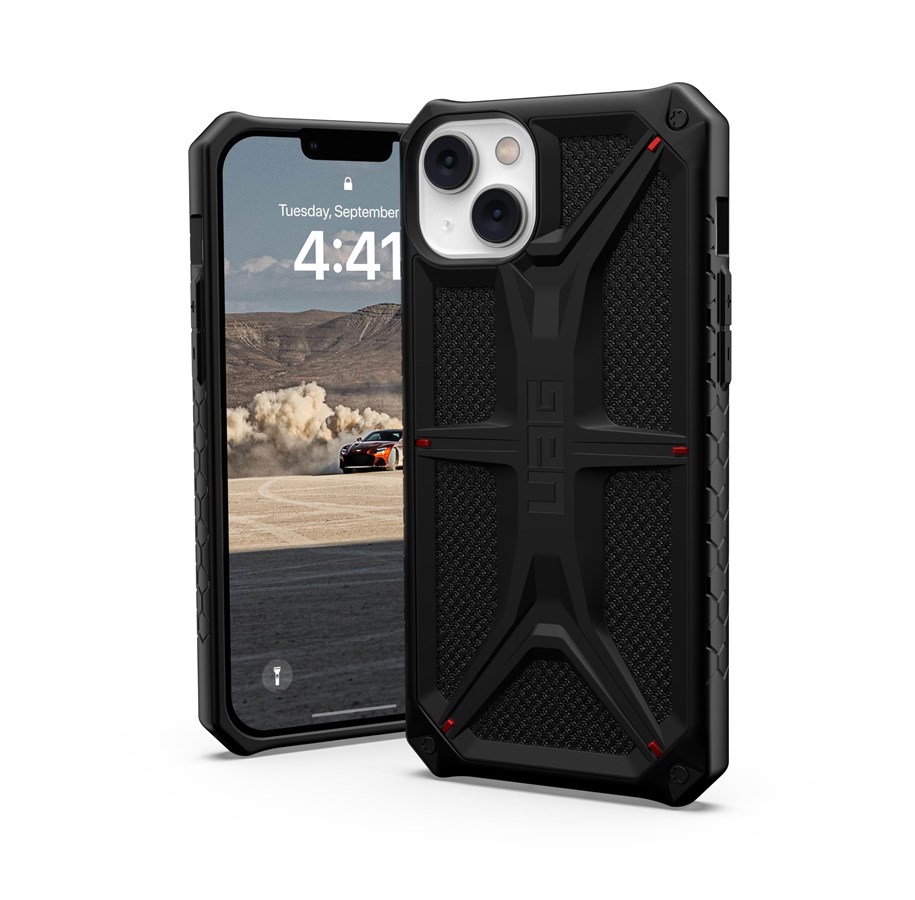 Mobil - Covers & Cases - UAG Monarch - kevlar black - iPhone 14 Plus - 114033113940