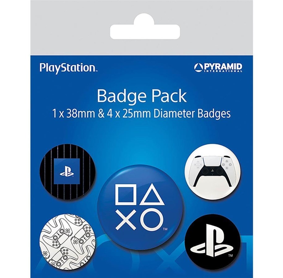 Merchandise - Pyramid - PlayStation (Everything To Play For) - Pin / Badge - 5050293806990