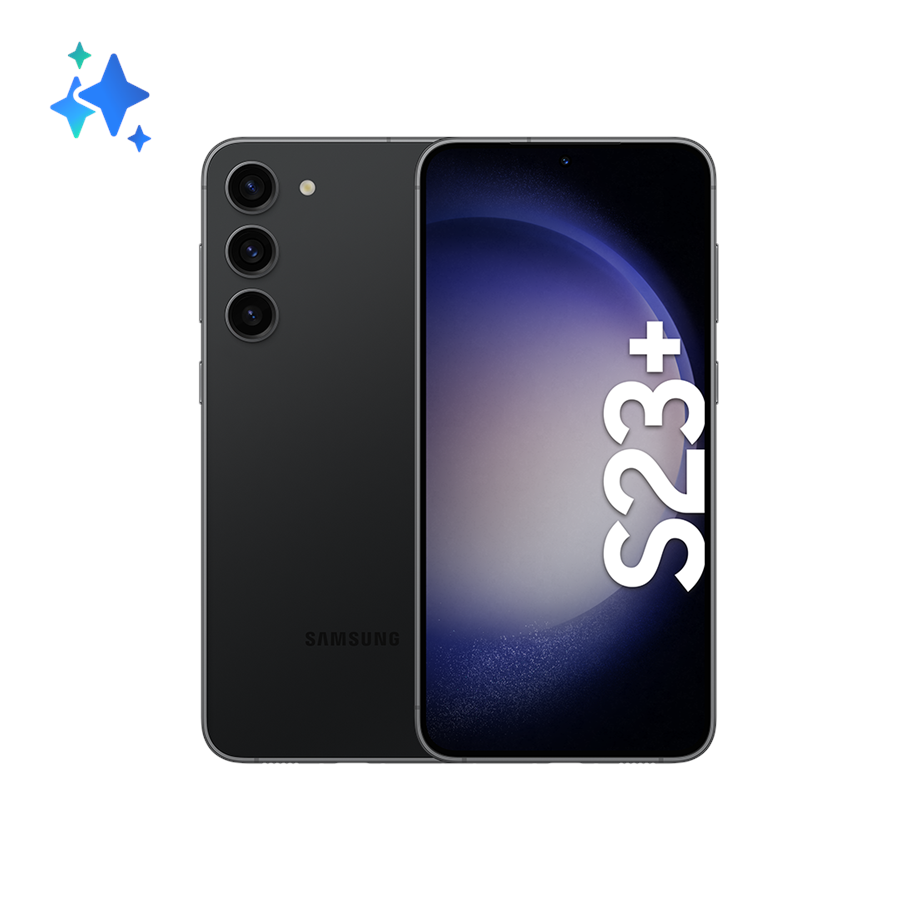 Mobil - Samsung Galaxy S23+ 5G 256GB/8GB - Phantom Black - SM-S916BZKDEUB