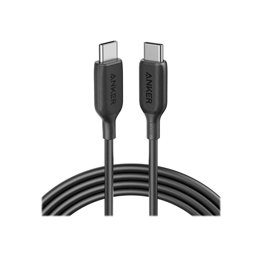 USB kabel - Anker 543 USB-C to USB-C cable - 1.8 m - Black - A80E2G11