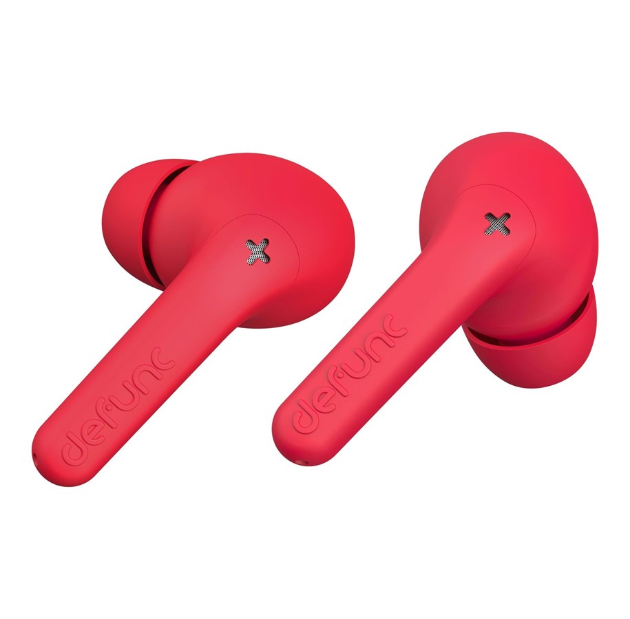Hovedtelefoner/headset - defunc TRUE AUDIO Wireless BT Earbuds Red - D4323