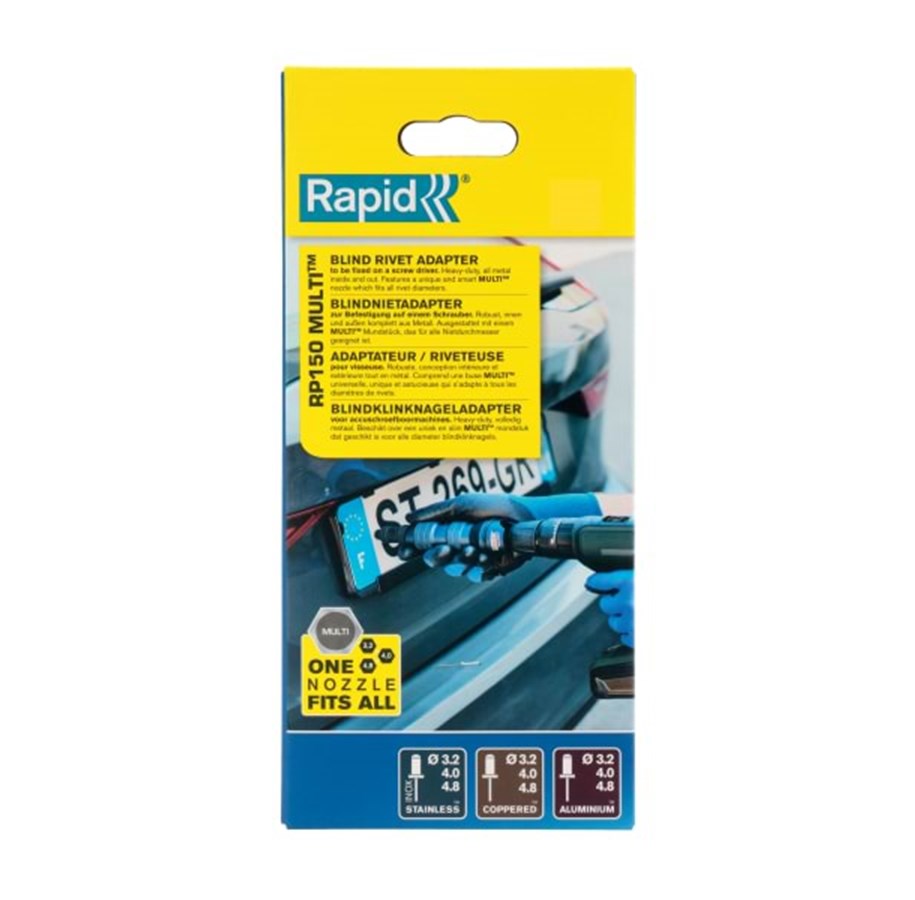 Rapid Adapter Rapid Adapter RP150 med MULTI™ næse til blindnitter for skruemaskine