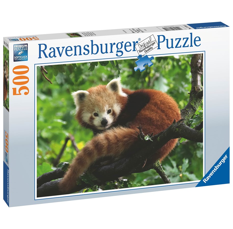Puslespil - Ravensburger AT: Red Panda Foto 500p - 17381