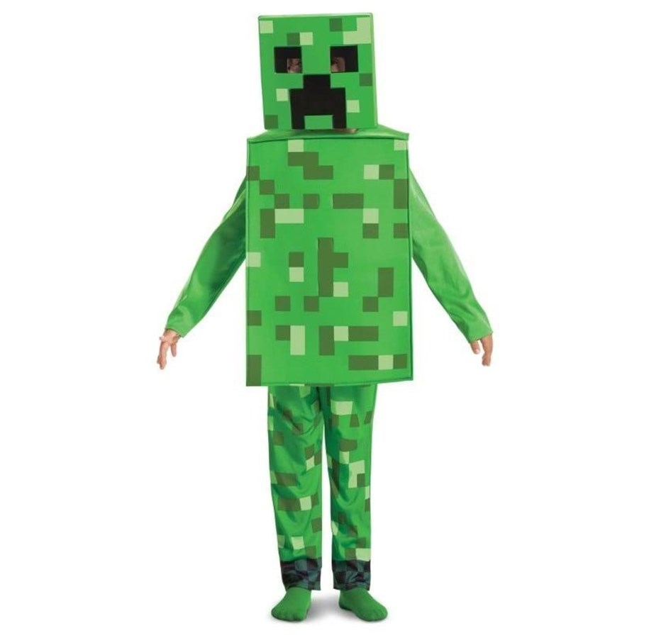 Kostumer - Jakks Disguise - Minecraft Costume - Creeper (104 cm) - 115779M-15L-6