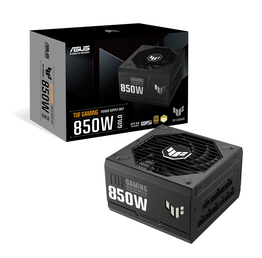 Strømforsyning - ASUS TUF GAMING 850G Strømforsyning - ATX - 80 Plus - 90YE00S2-B0NA00