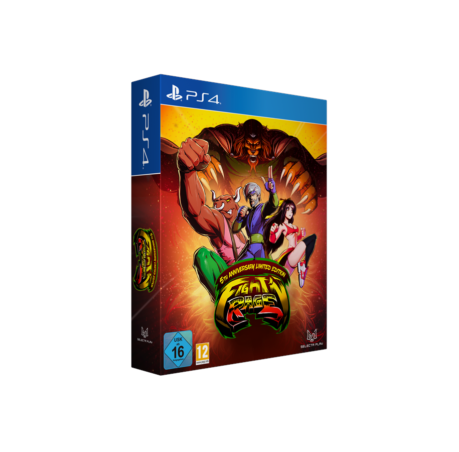 Spil - Fight'N Rage (5th Anniversary Limited Edition) - Sony PlayStation 4 - Beat 'em Up - 8424365724098