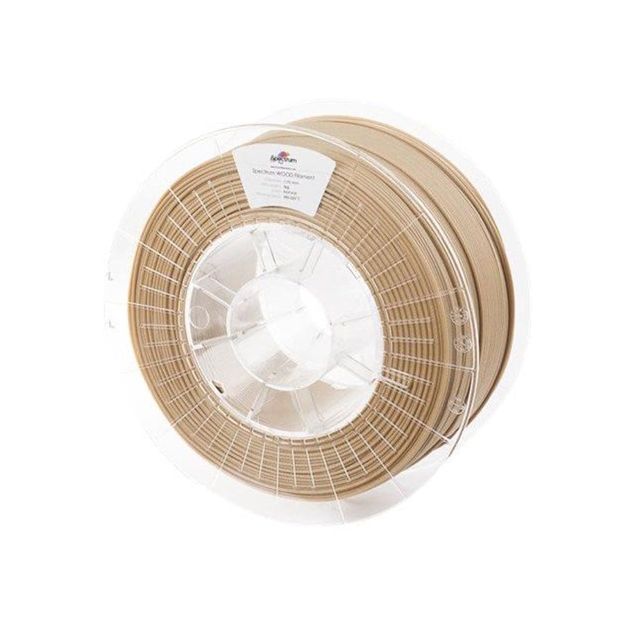 Filament/Resin - 3D-printer - Spectrum 3D Filament / PLA Wood / Natural / Light Wood / ⌀ 1.75 mm / 1 kg - 80170