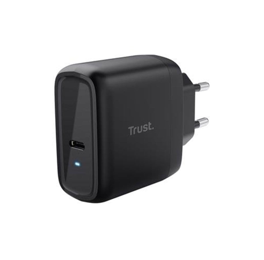Mobil - Adaptere & Opladere - Trust MAXO 65W USB-C Charger Black - 24817
