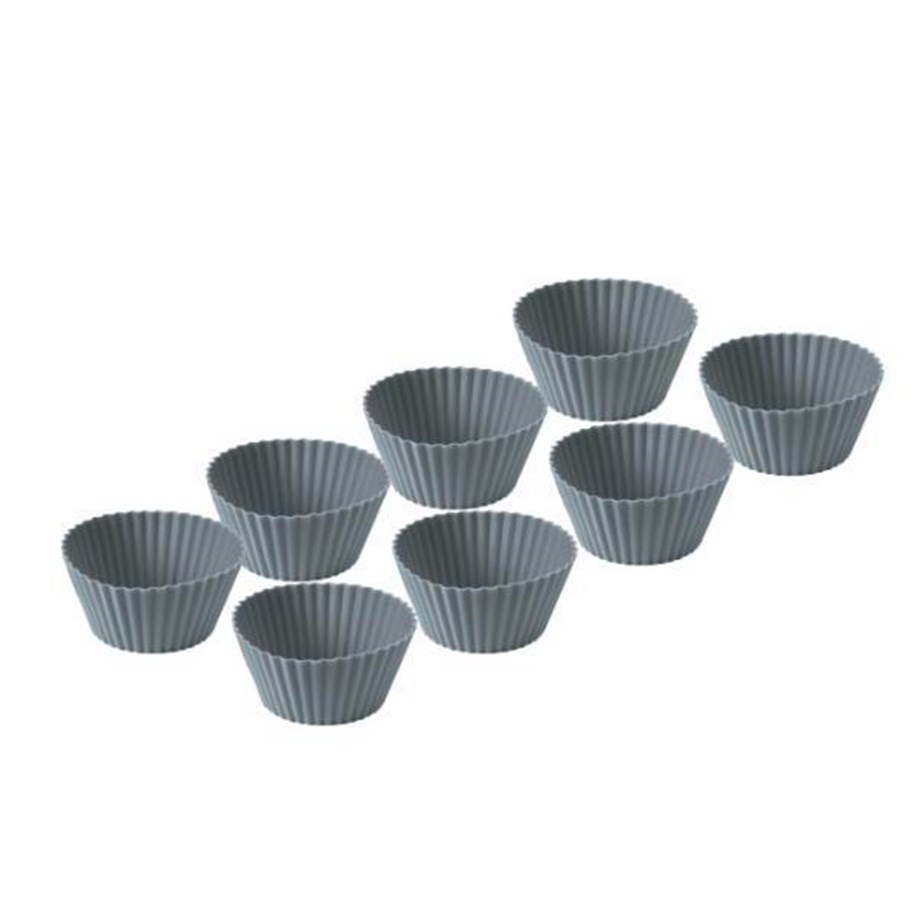 Bageudstyr - Funktion Muffin mould 8 pcs. grey silicone - 225170