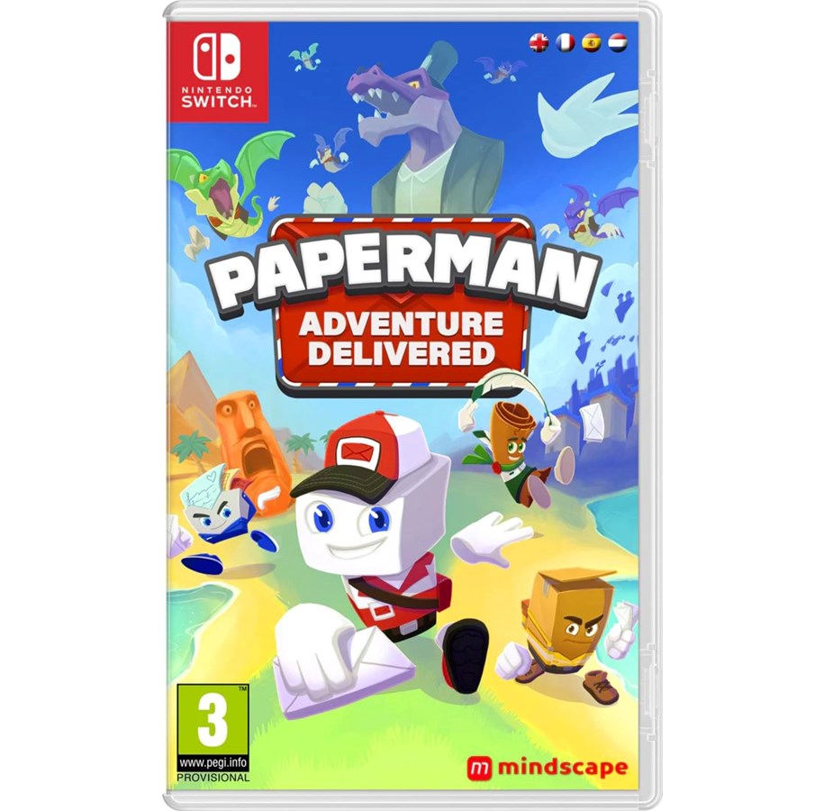 Spil - Paperman: Adventure Delivered - Nintendo Switch - Eventyr - 8720618957498