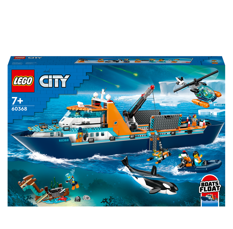 LEGO®  - LEGO City 60368 Polarudforskningsskib - 60368