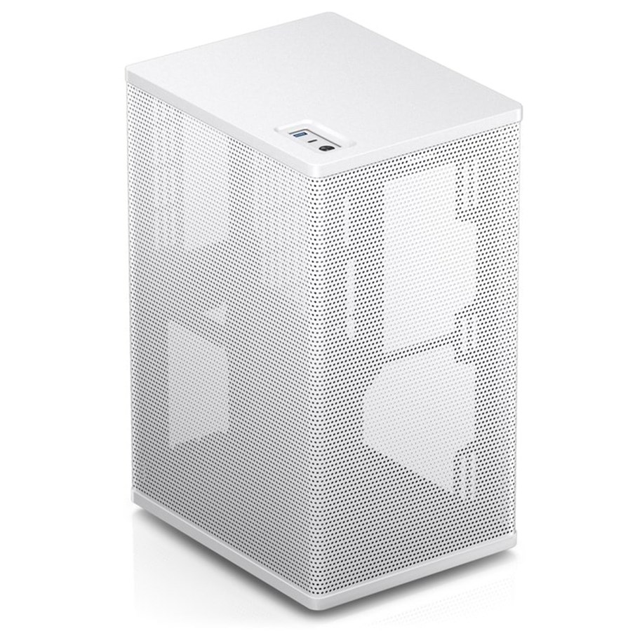 Kabinet - Jonsbo VR3 Mini-ITX White - Kabinet - Minitower - Hvid - Jonsbo VR3 White