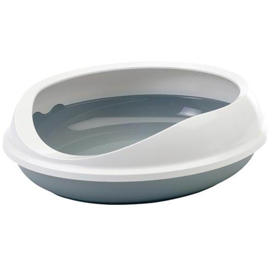 Katte - Savic Figaro Litter Tray White/Grey - K0268G