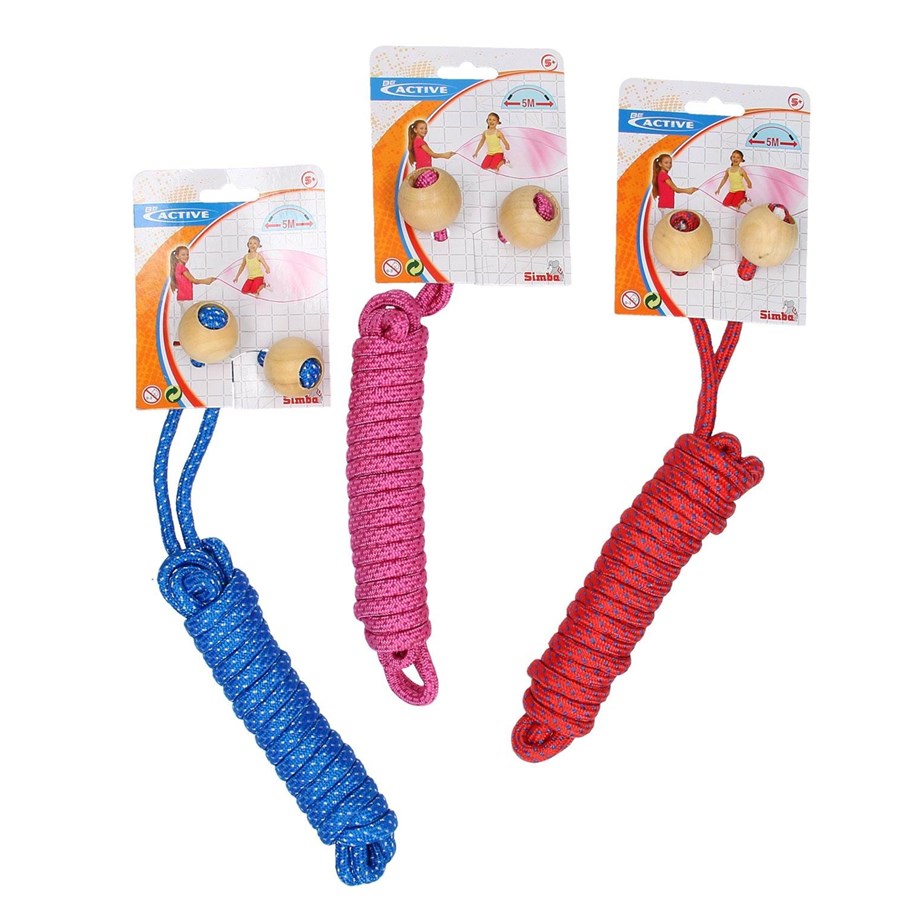 Udendørsleg - Simba Skipping rope Nylon 5 meters - 107300443