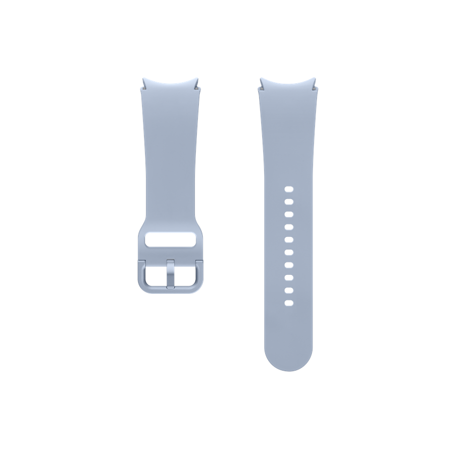 Smartwatch - Tilbehør - Samsung Galaxy Watch6 Sport Band (S/M) - Polar Blue - ET-SFR93SLEGEU