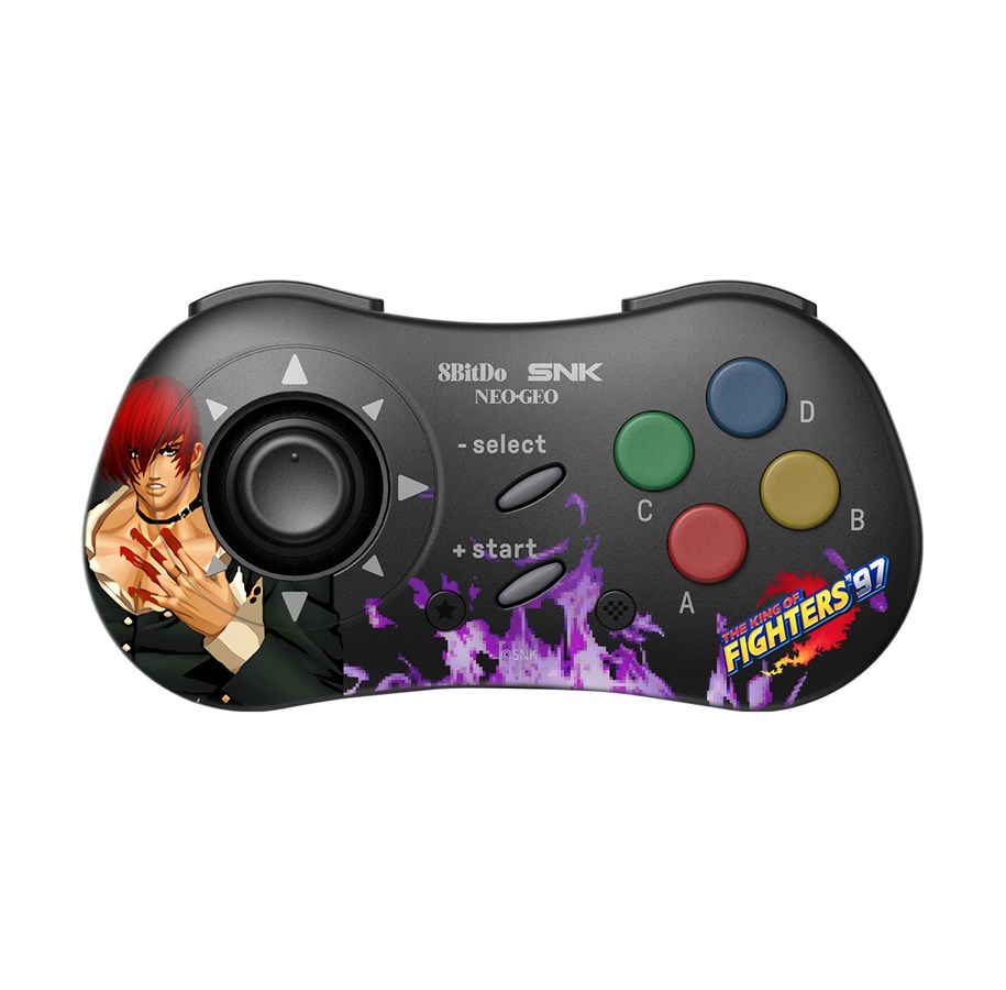 Spil tilbehør - 8BitDo NEOGEO Wireless Pad Iori Yagami Edition - Wireless Controller - Android - RET00373