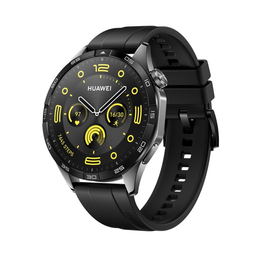 Smartwatch, Sportsur & Aktivitetstracker - Huawei Watch GT4 46mm - Sort - 55020BGS