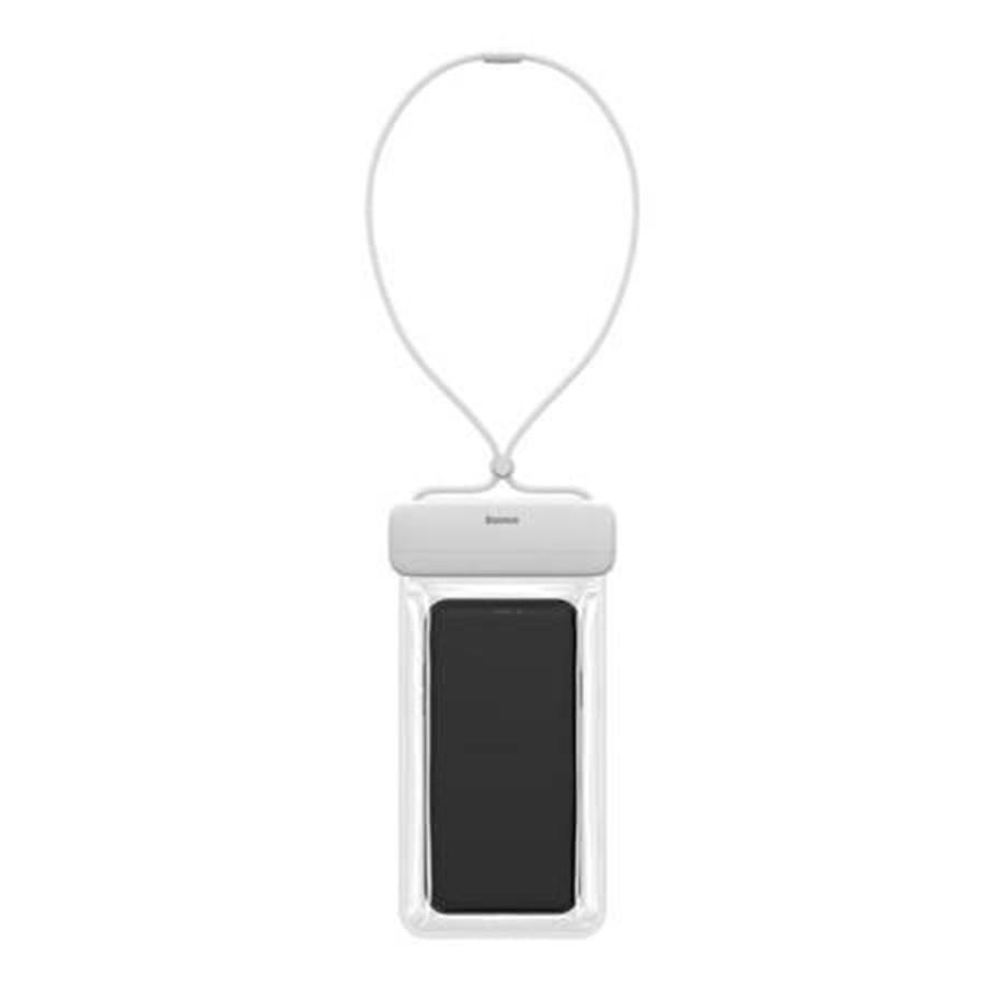 Mobil - Covers & Cases - Baseus Let's Go Universal waterproof case for smartphones (white) - ACFSD-D02
