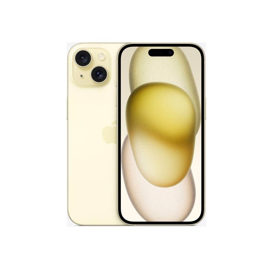 Mobil - Apple iPhone 15 128GB - Yellow - MTP23QN/A