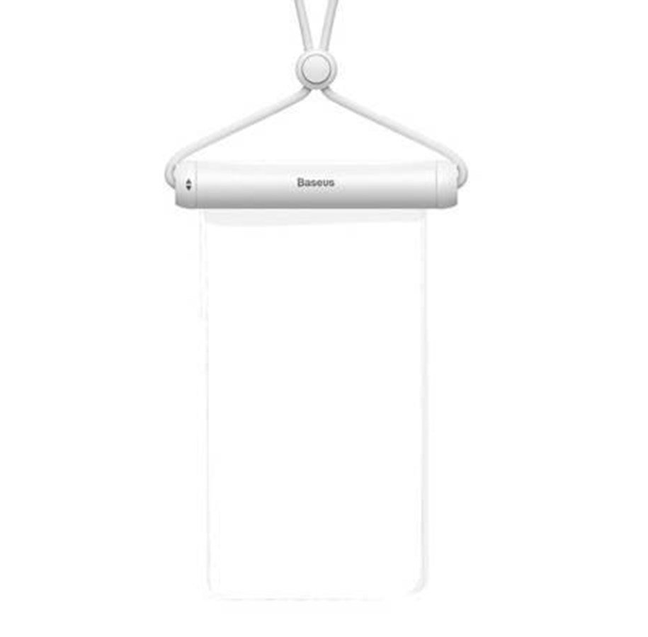 Mobil - Covers & Cases - Baseus Cylinder Slide-cover waterproof smartphone bag (white) - FMYT000002