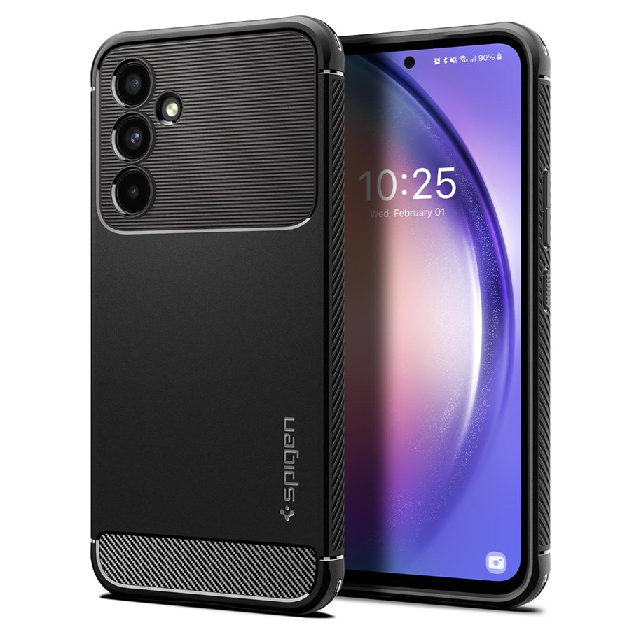 Mobil - Covers & Cases - Spigen Rugged Armor - black - Samsung Galaxy A54 5G - ACS05888