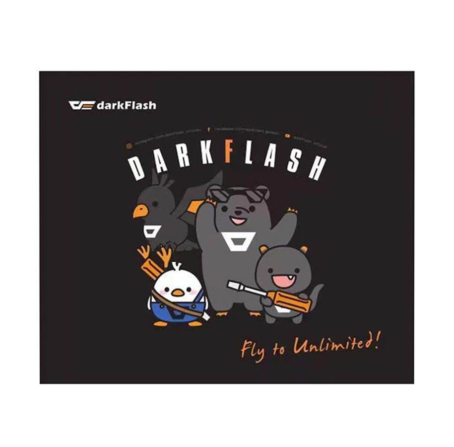 Musemåtte & tilbehør - Darkflash Gaming Mousepad  30 x 25 cm - Mousepad