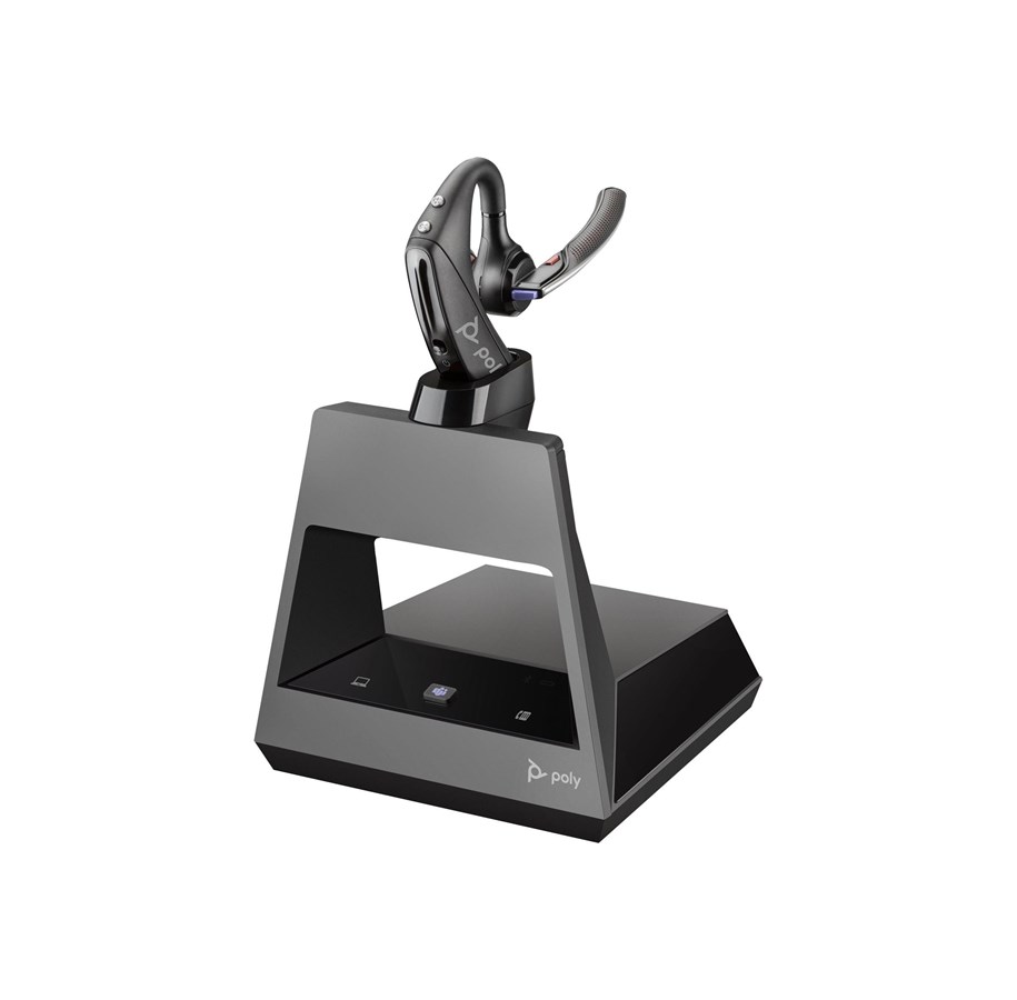 Hovedtelefoner/headset - Poly Voyager 5200-M Office BT USB-C 2-Way Base Mono - 8H5Q3AA#ABB