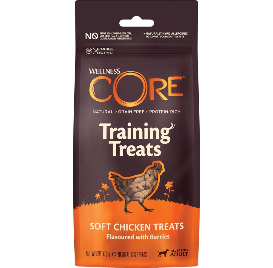 Hunde - CORE Training Treats chicken flavoured with Berrie - WCH500017