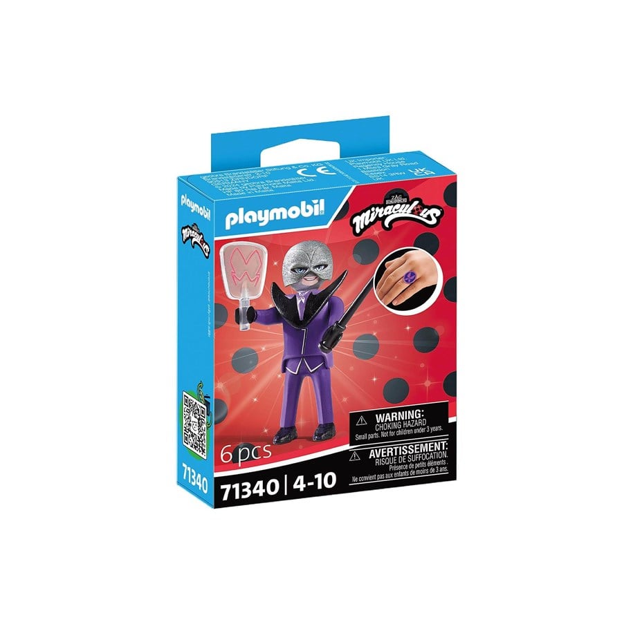 Figur - Playmobil Miraculous: Hawk Moth - 71340