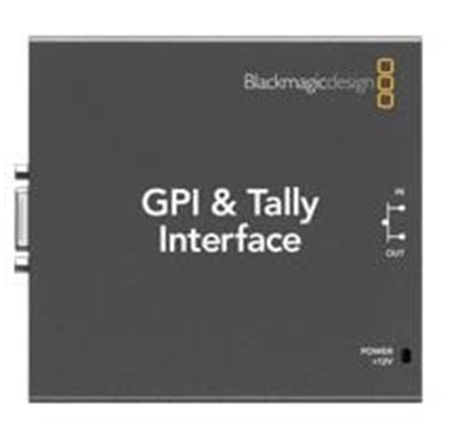 Foto & Videotilbehør - Blackmagic Design GPI & Tally Interface interface cards/adapter - SWTALGPI8