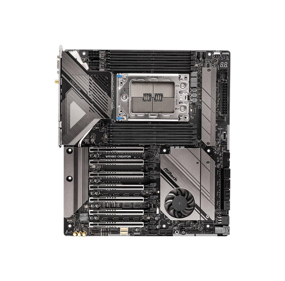 Bundkort - ASRock WRX80 Creator R2.0 Bundkort - AMD WRX80 - AMD sWRX8 - DDR4 RAM - Extended ATX - 90-MXBKH0-A0UAYZ