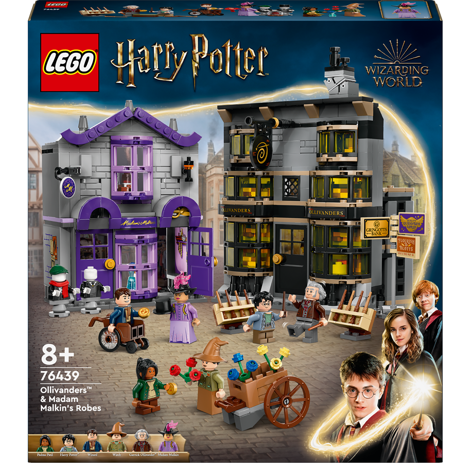 LEGO®  - LEGO Harry Potter 76439 Ollivanders™ og Madam Malkins kapper - 76439