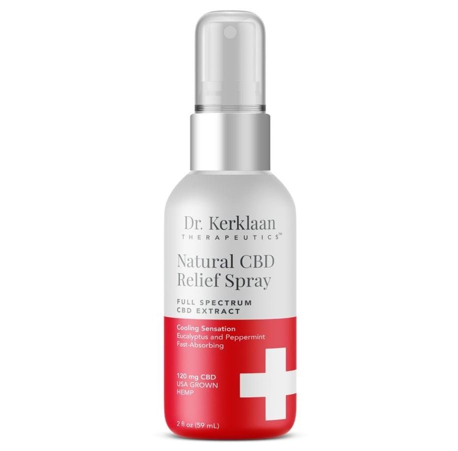 Kropspleje - Dr. Kerklaan - CBD Relief Spray 59 ml - 0850004807071