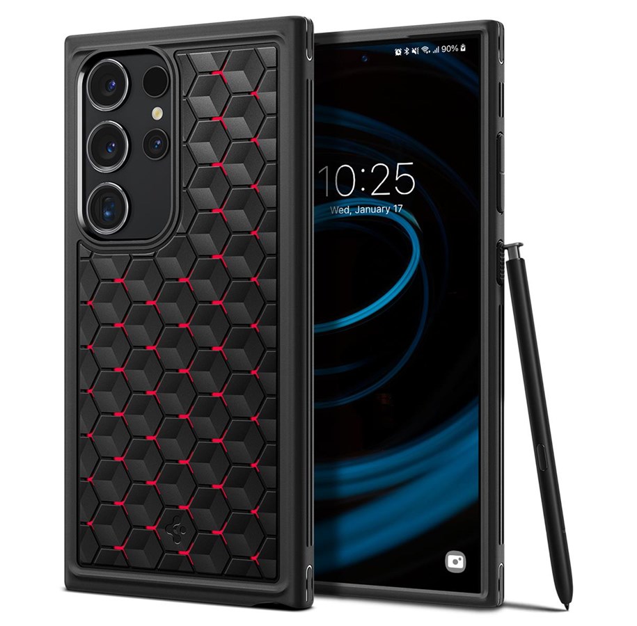 Mobil - Covers & Cases - Spigen Cryo Armor - cryo red - Samsung Galaxy S24 Ultra - ACS07291
