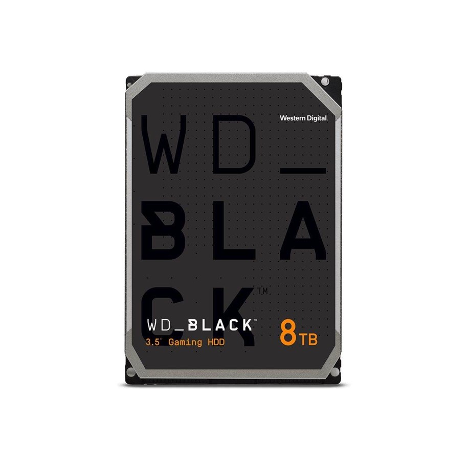 Harddisk - WD Black 8002FZBX - hard drive - 8 TB - gaming - SATA 6Gb/s - 8TB - Harddisk - WD8002FZBX - SATA-600 - 3.5" - WD8002FZBX